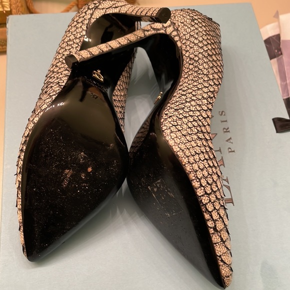 Lanvin Stiletto heels in python - Picture 3 of 4